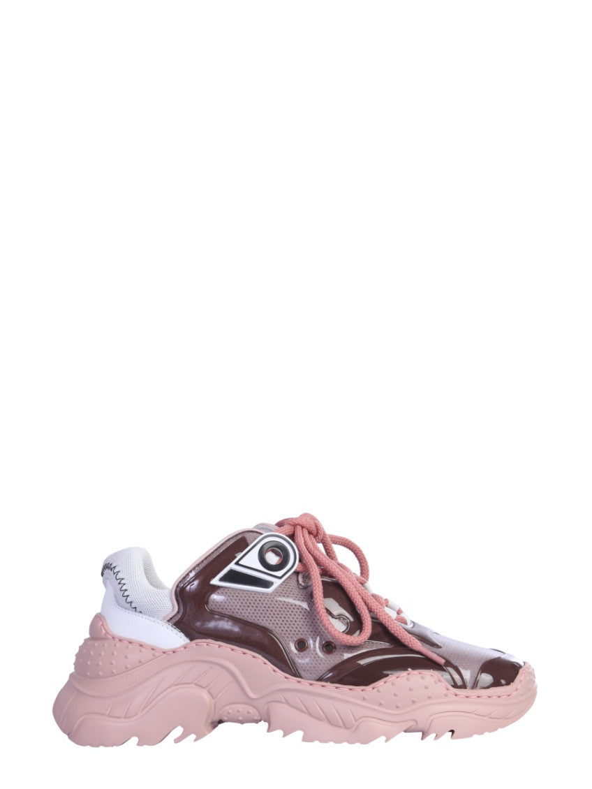 Multi Color Lace Up Sneakers 1