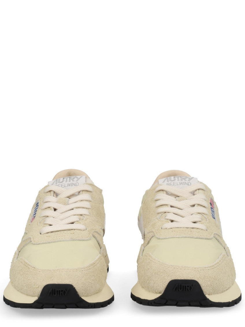 Beige Logo Reelwind Sneakers 3