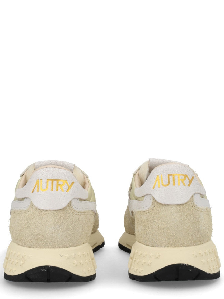 Beige Logo Reelwind Sneakers 4