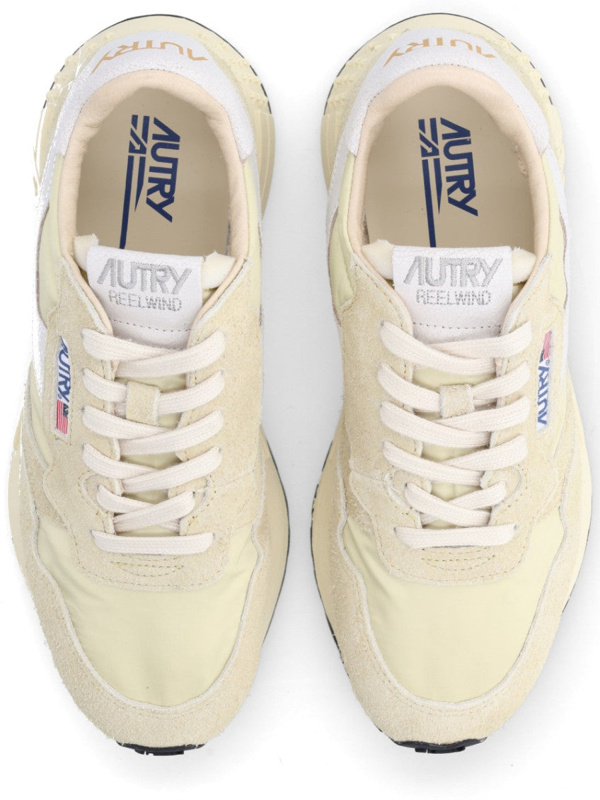 Beige Logo Reelwind Sneakers 5
