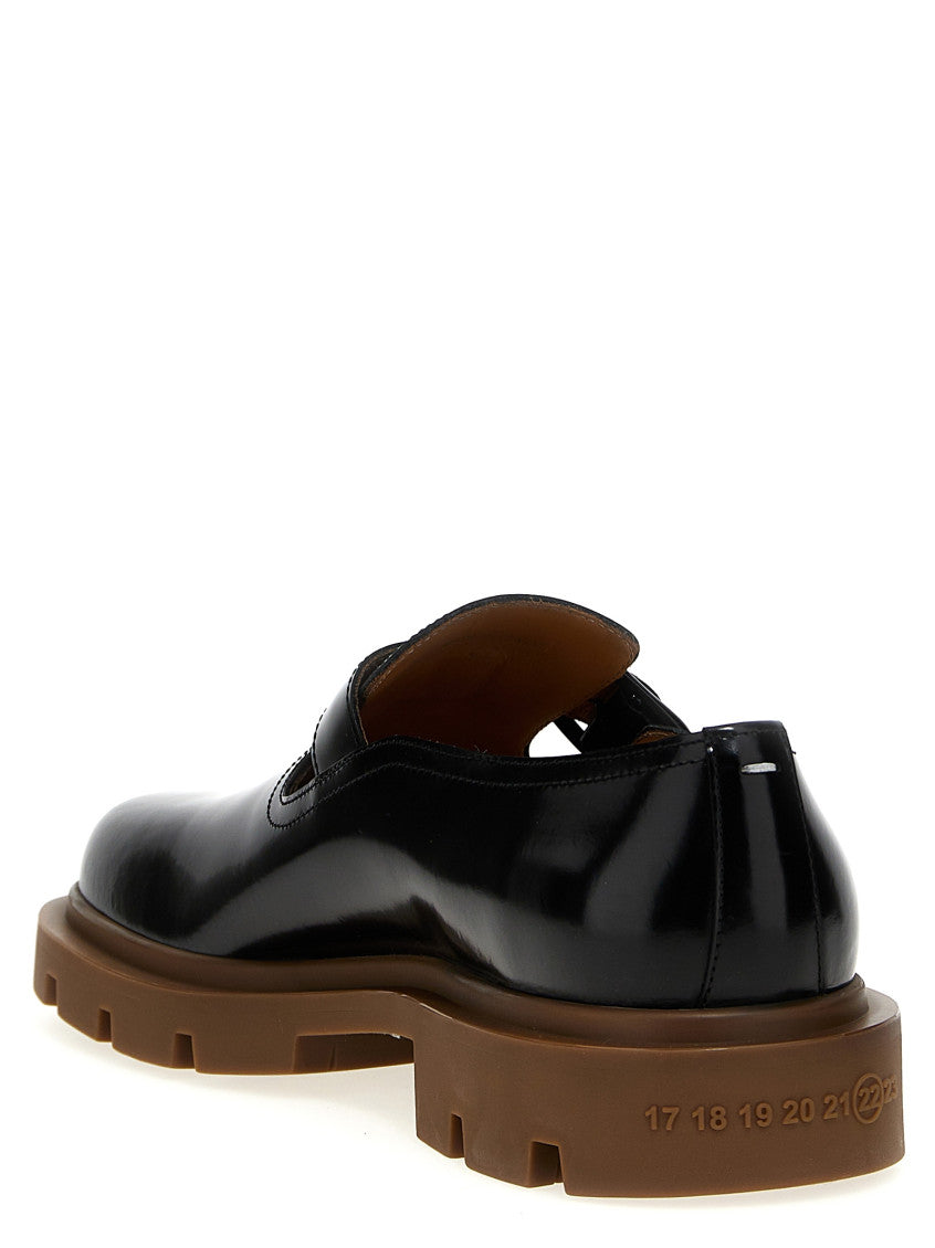 Black Solid Mary Jane Loafers 3