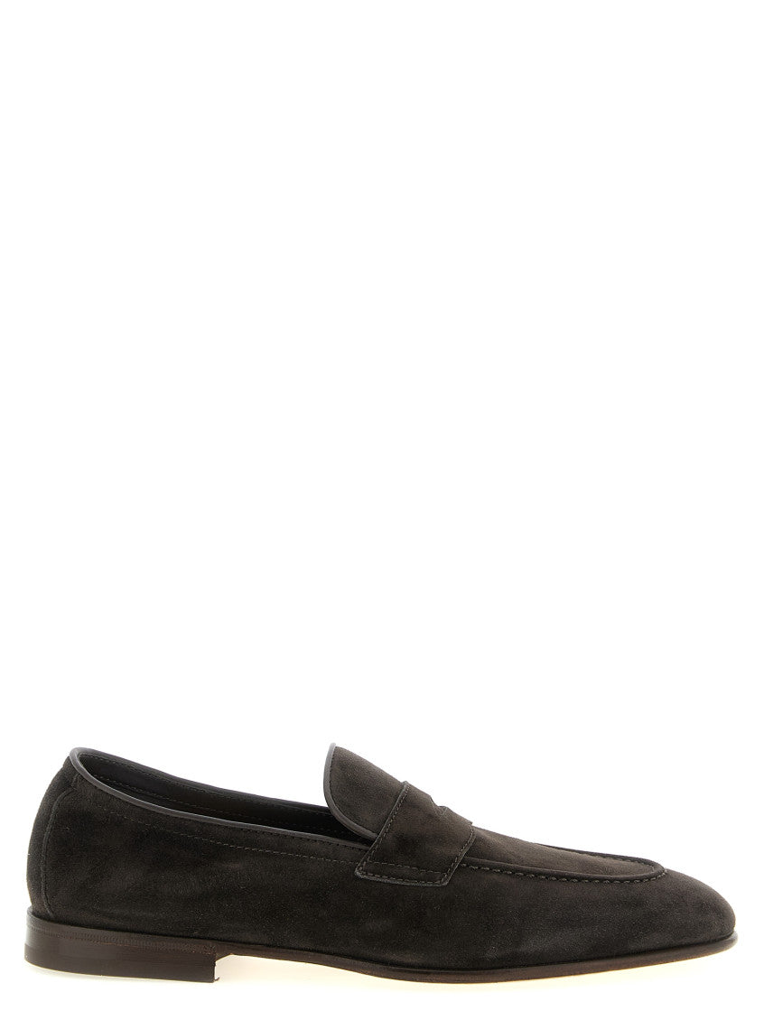 Brown Solid Penny Loafer 1