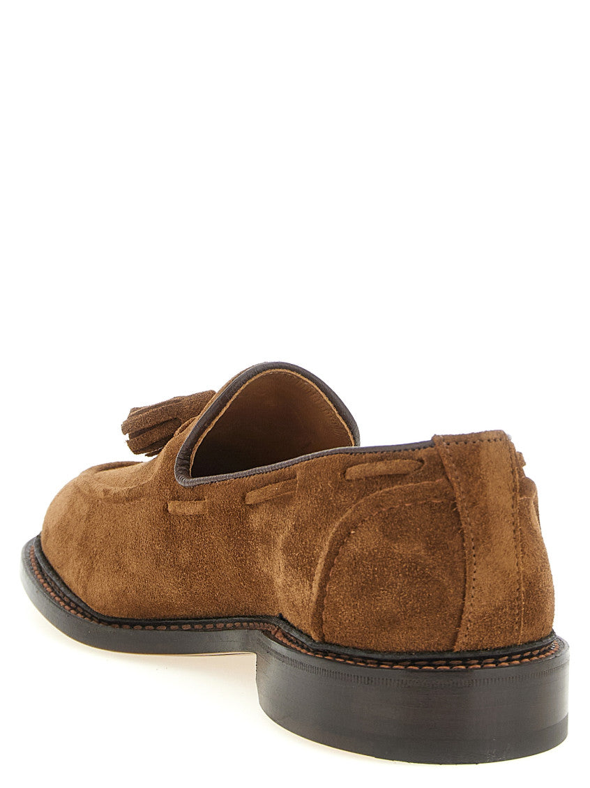 Brown Solid Elton Loafers 3