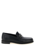 Black Solid Teatro Loafers 1