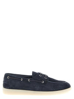 Blue Solid Loafers 1