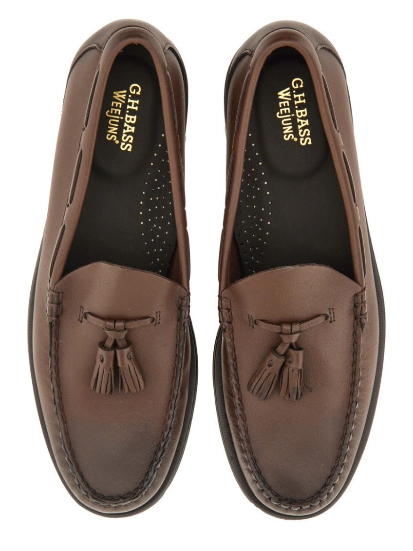 Brown Solid Larkin Loafers 6