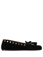 Black Studded Loafers 1