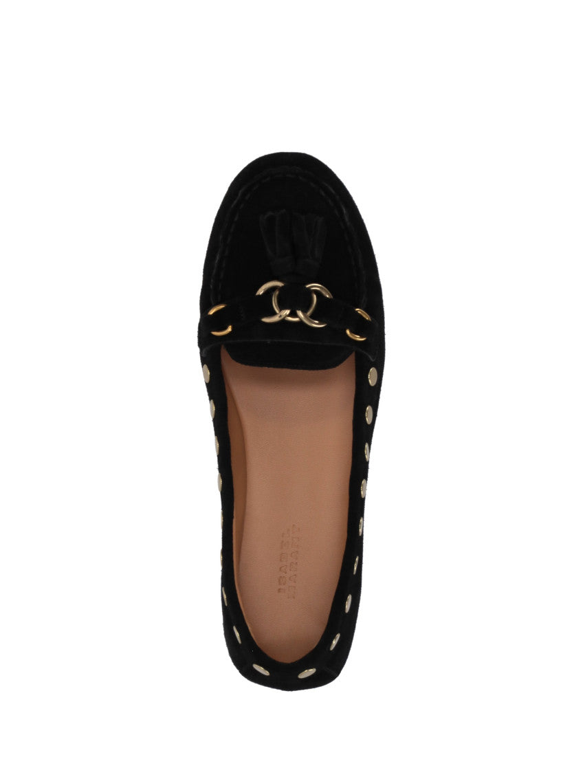 Black Studded Loafers 4