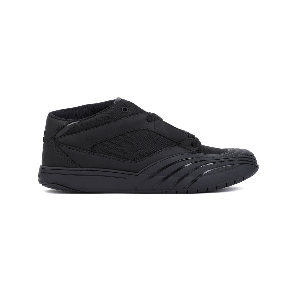 Black Mid-Top Sneakers 1