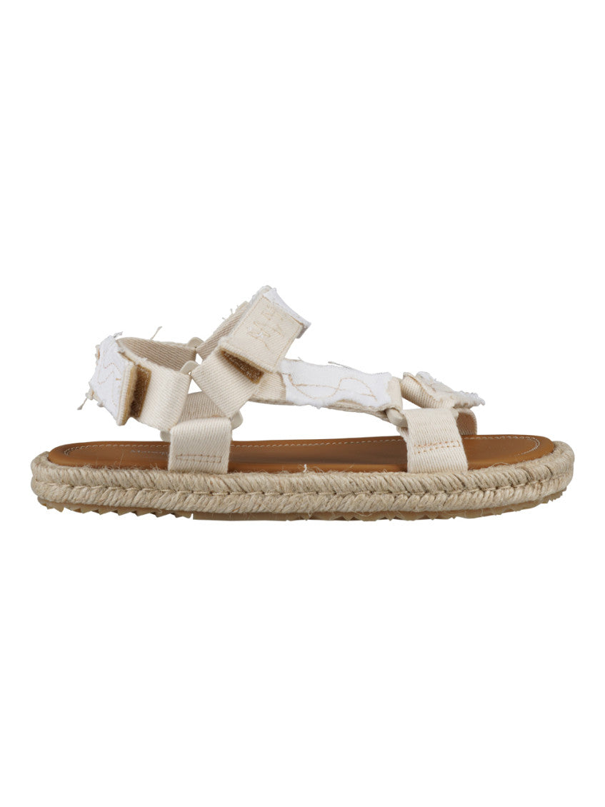 Natural Logo Sandals 1