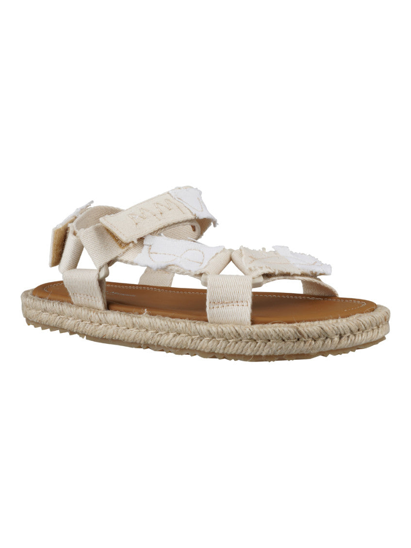 Natural Logo Sandals 3