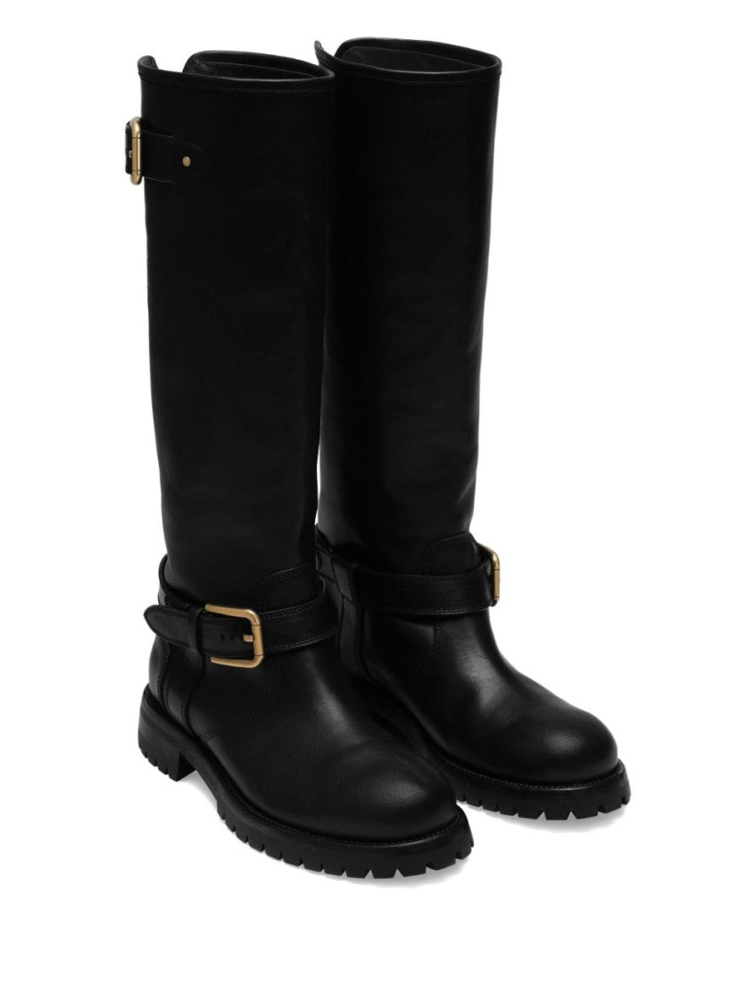 Black Leather Boots 2