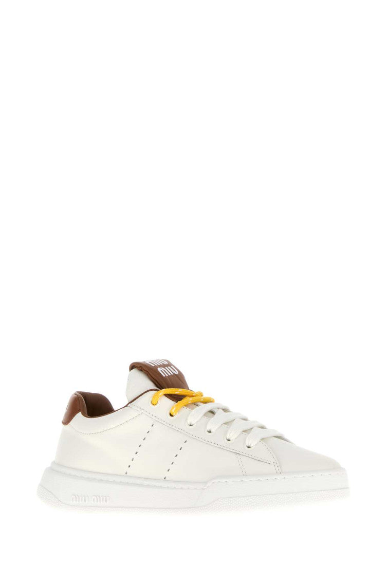 White Leather Sneakers 2