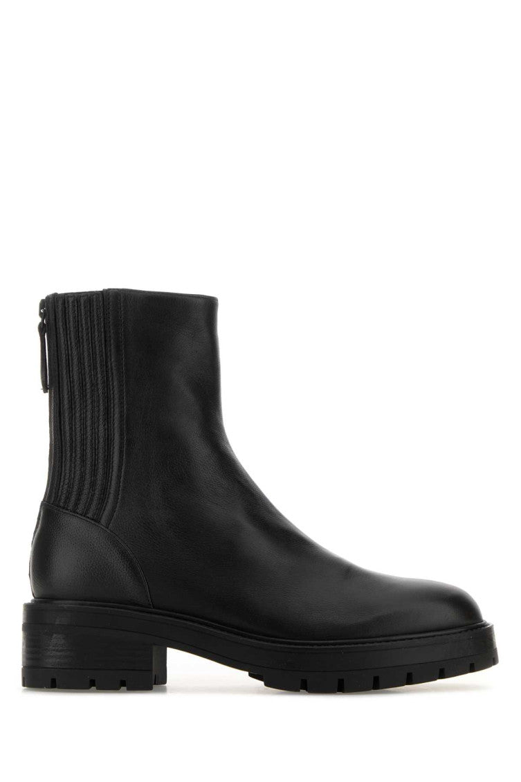Black Leather Boots 1