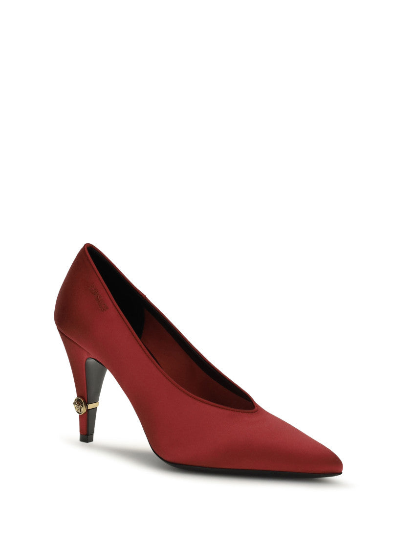 Red Gianni Slip-on Pumps 2