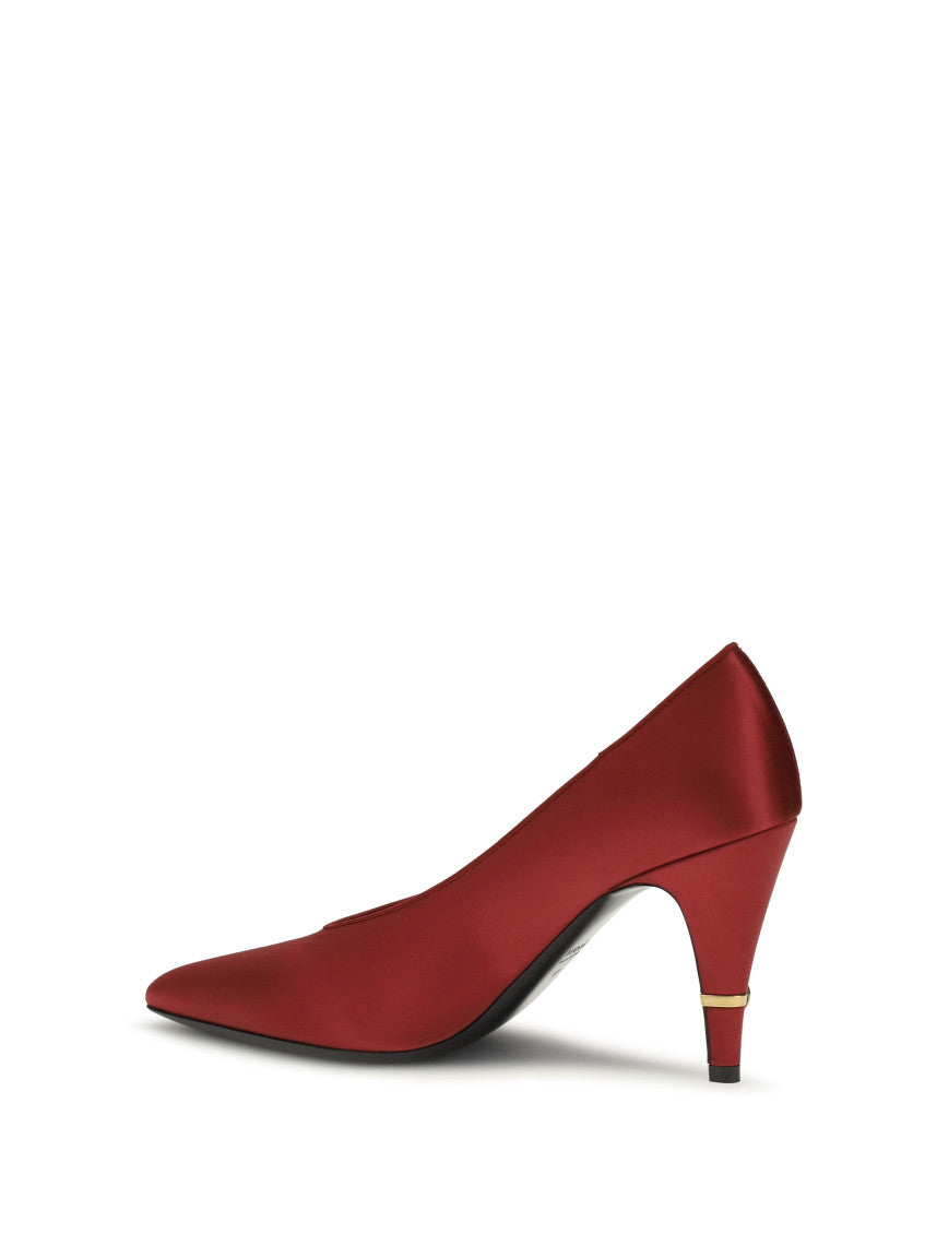 Red Gianni Slip-on Pumps 3