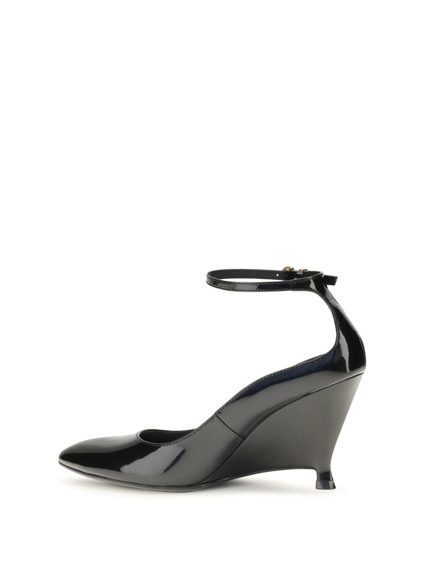 Black Gwen leather Pumps 3