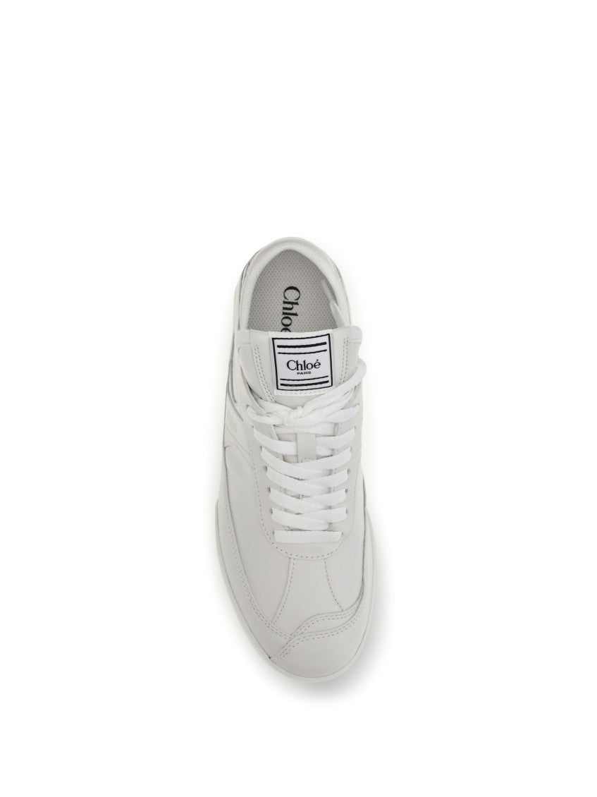 White Kick Sneakers 4