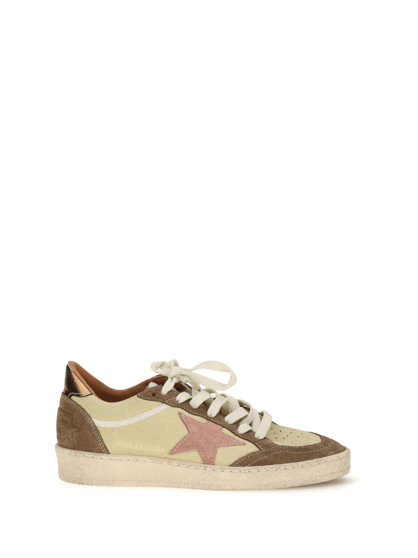 Brown Ball Star Sneakers 1