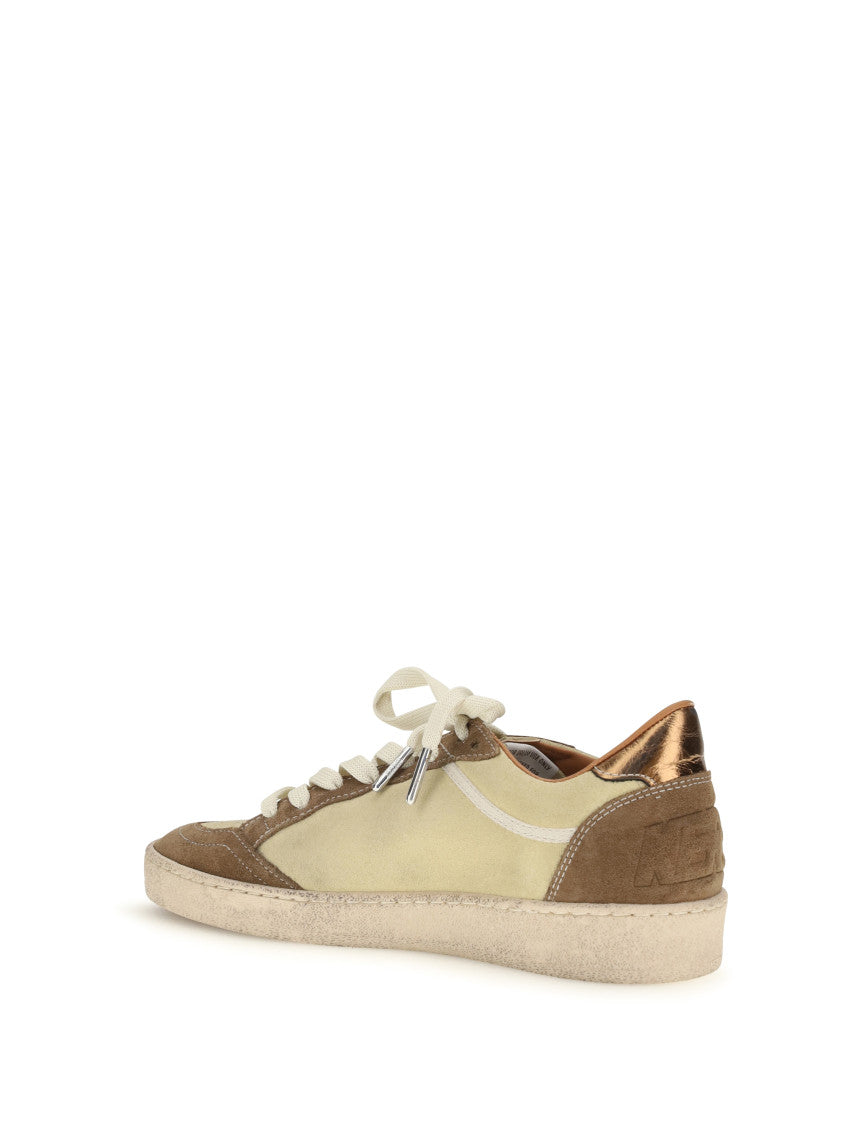 Brown Ball Star Sneakers 3