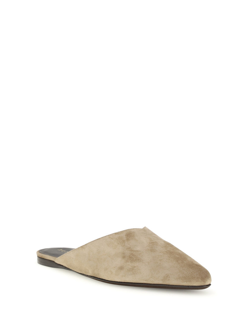 Beige Slip-on Sandals 2
