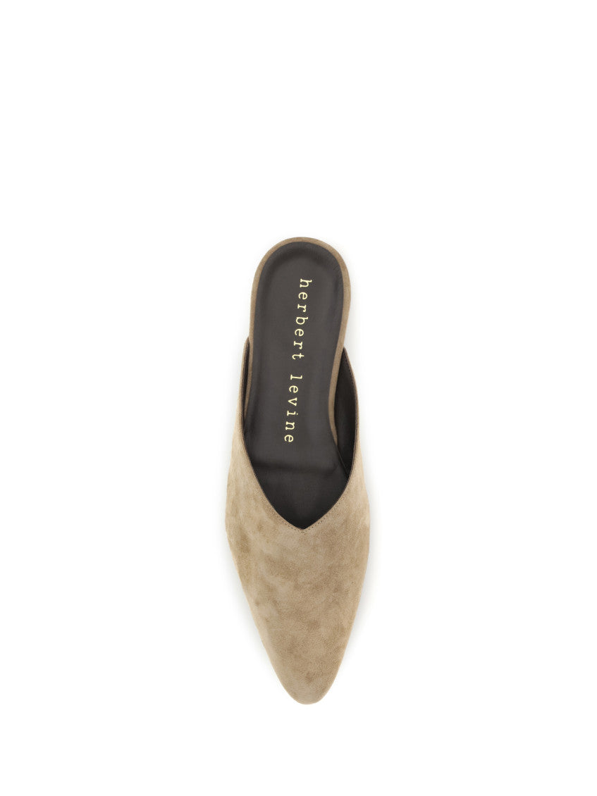 Beige Slip-on Sandals 4
