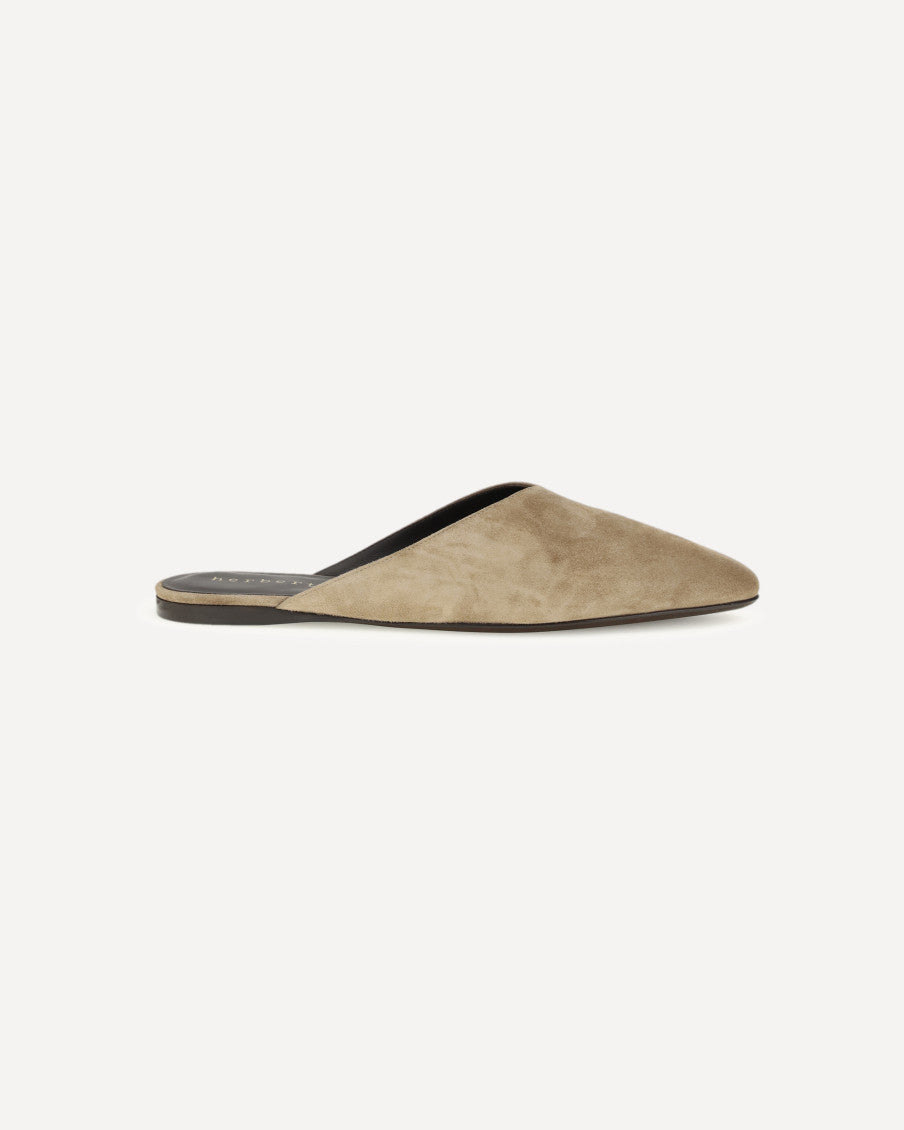 Beige Slip-on Sandals 5