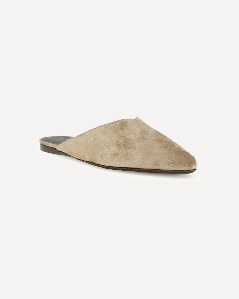 Beige Slip-on Sandals 6