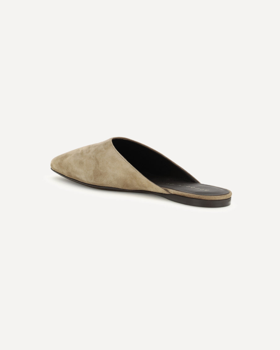 Beige Slip-on Sandals 7