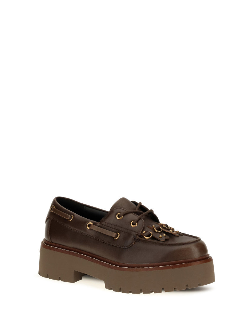 Brown Margaret Loafers 2