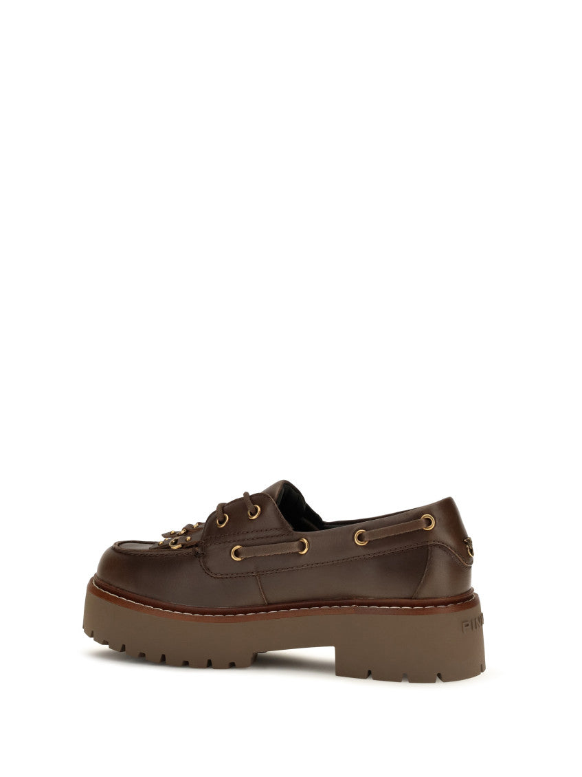 Brown Margaret Loafers 3