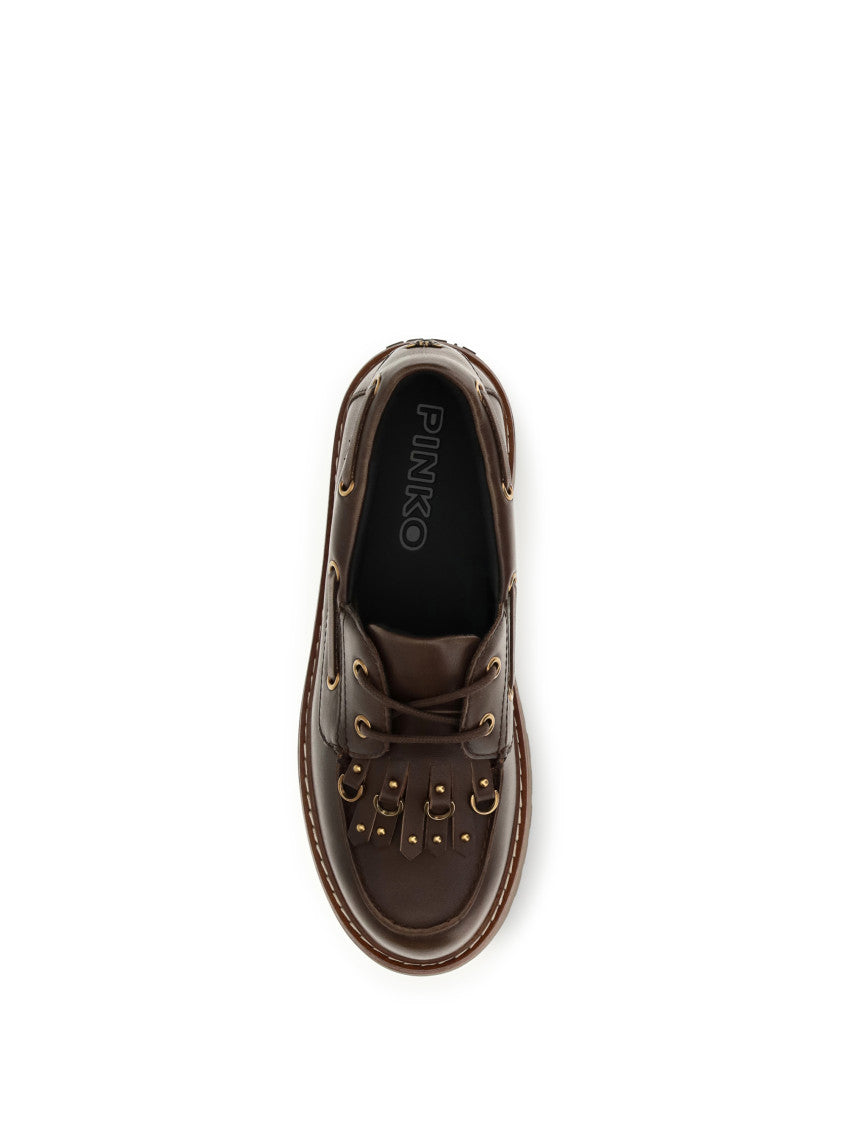 Brown Margaret Loafers 4