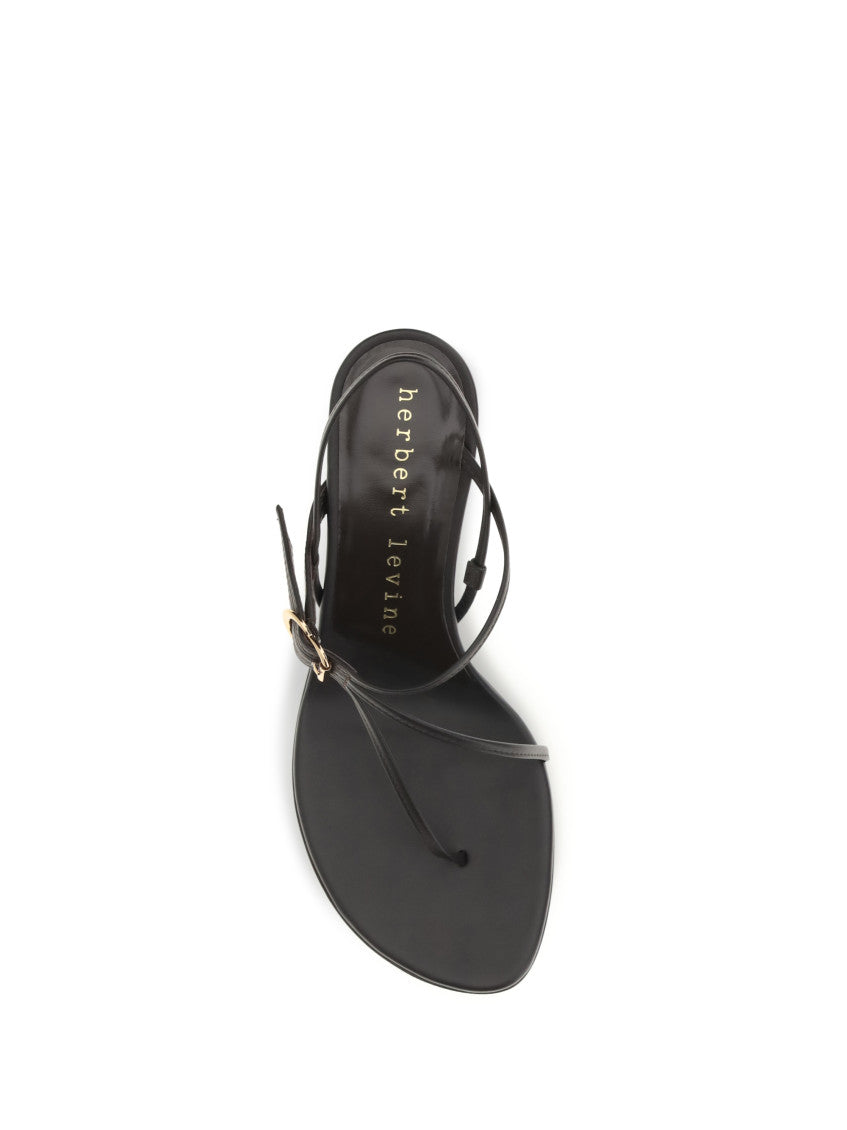 Brown Open-toe Heels 4