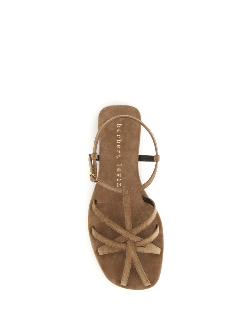 Brown Suede Sandals 4