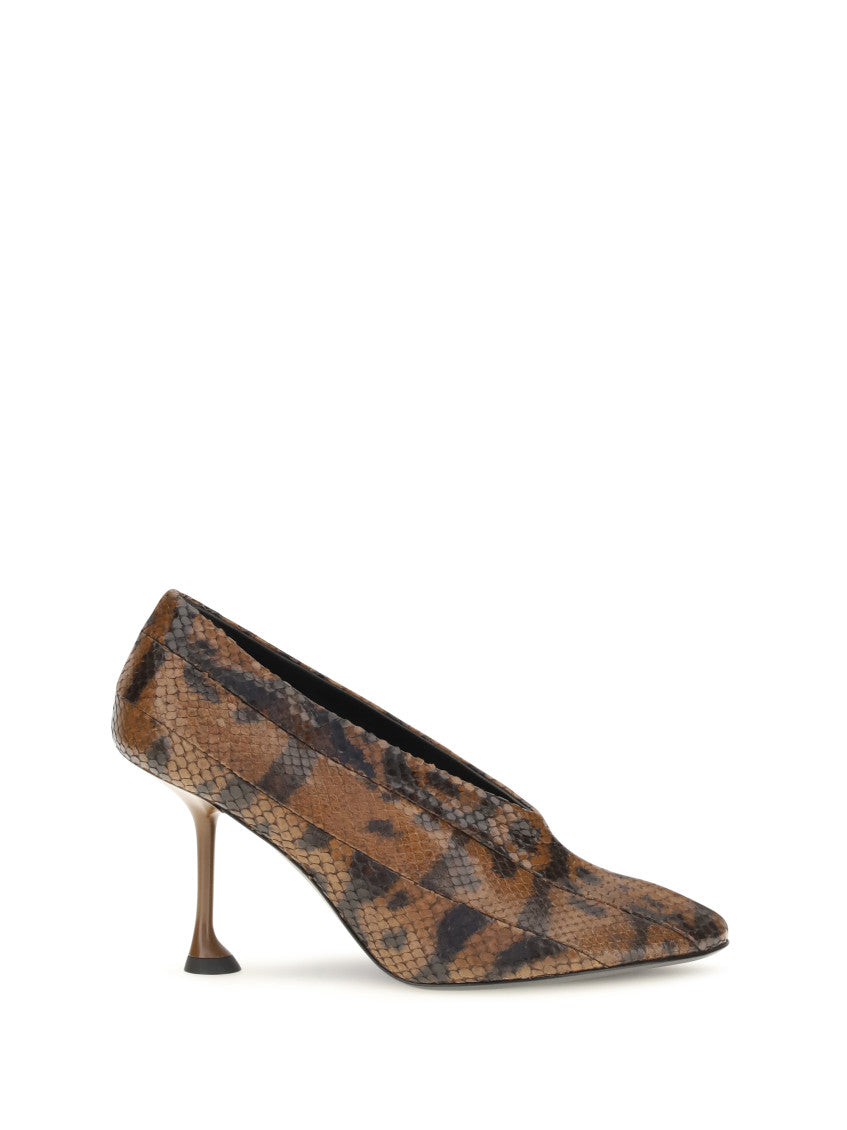 Brown Slip-on Pumps 1