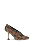 Brown Slip-on Pumps 1
