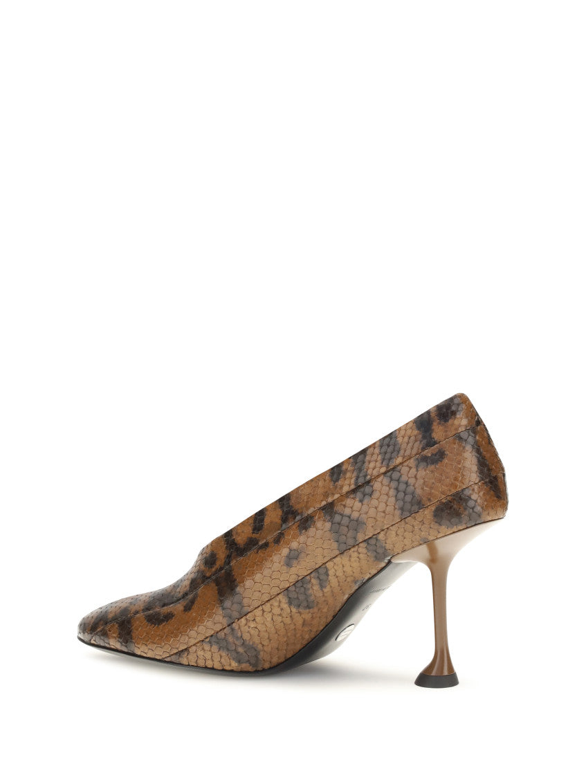 Brown Slip-on Pumps 3