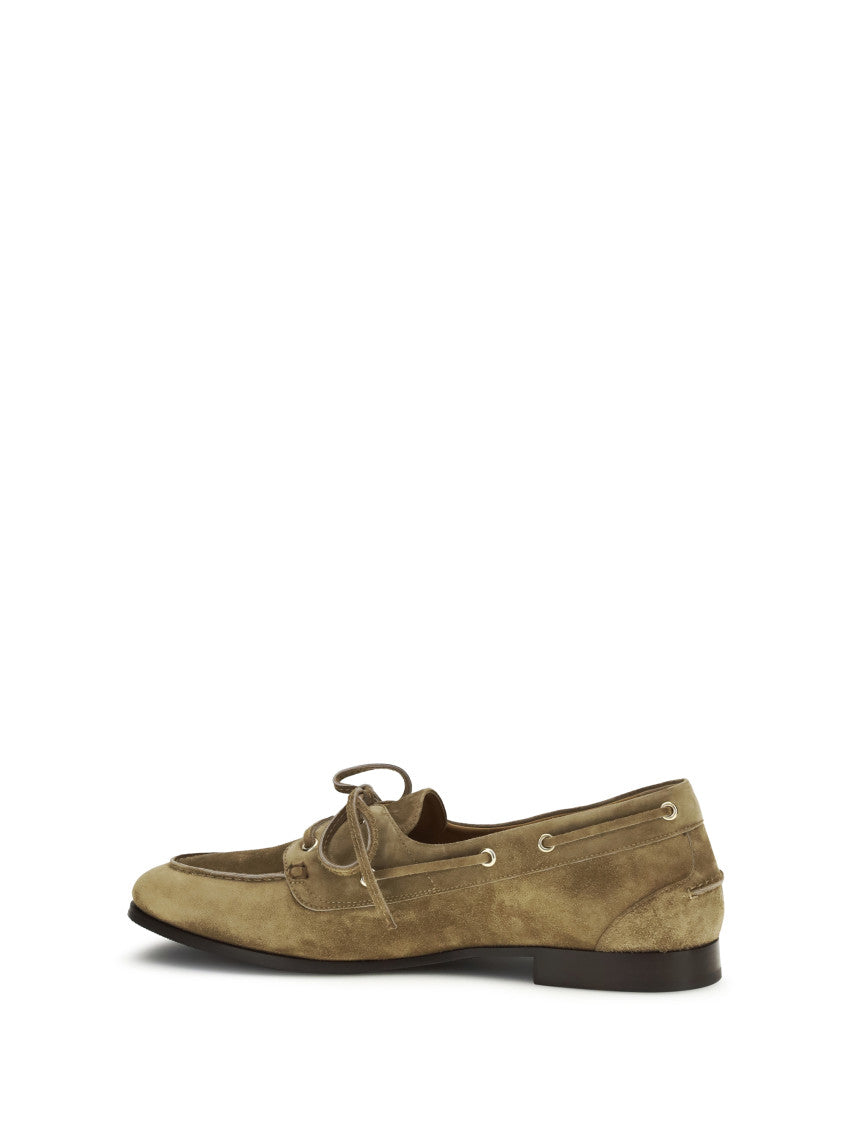 Brown Suede Loafers 3