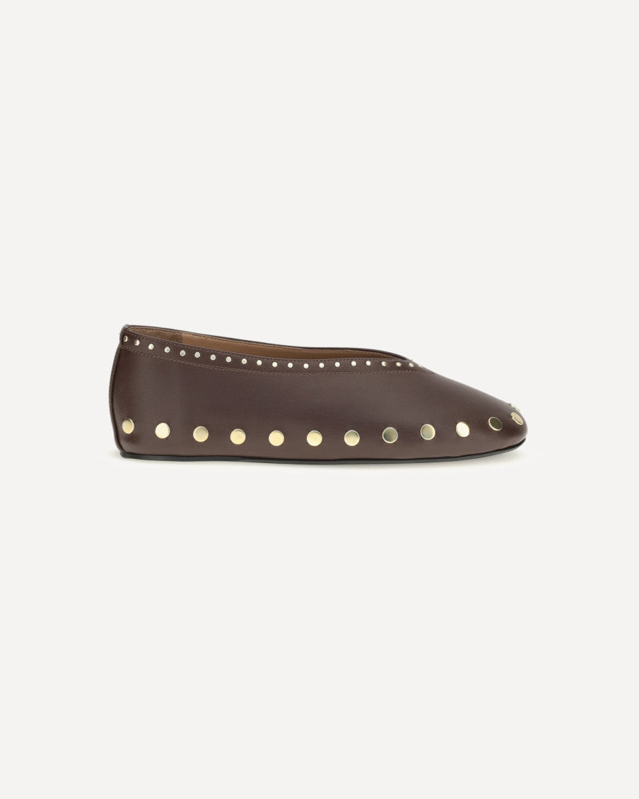 Brown Jenny Ballet Flats 5