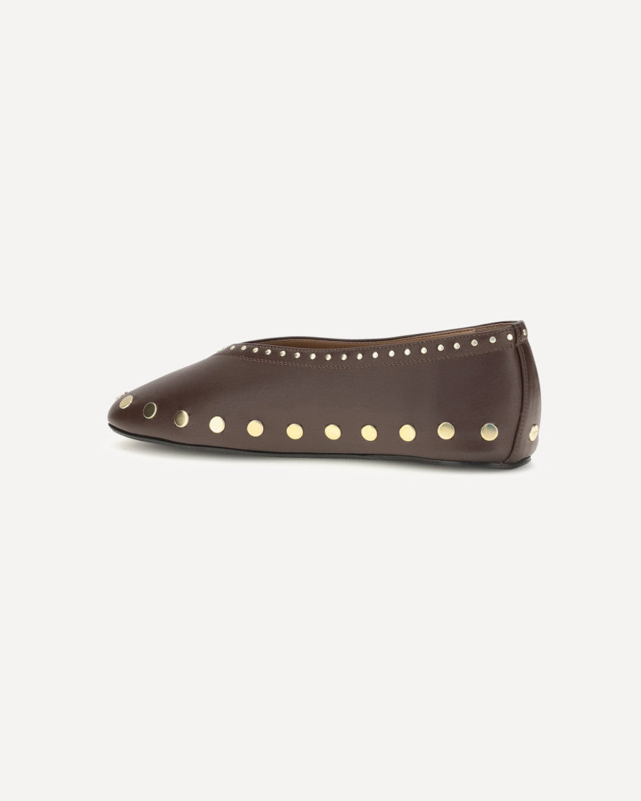 Brown Jenny Ballet Flats 7