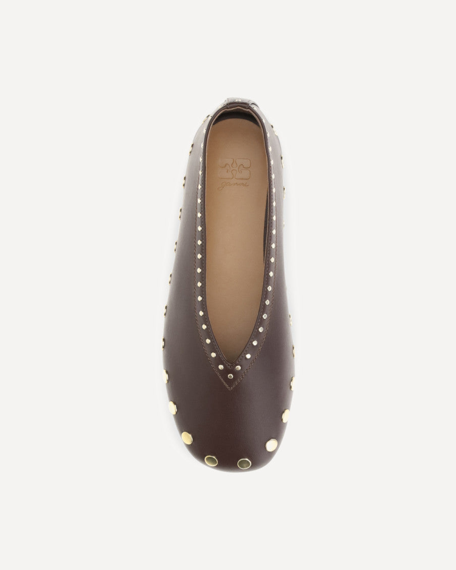 Brown Jenny Ballet Flats 8