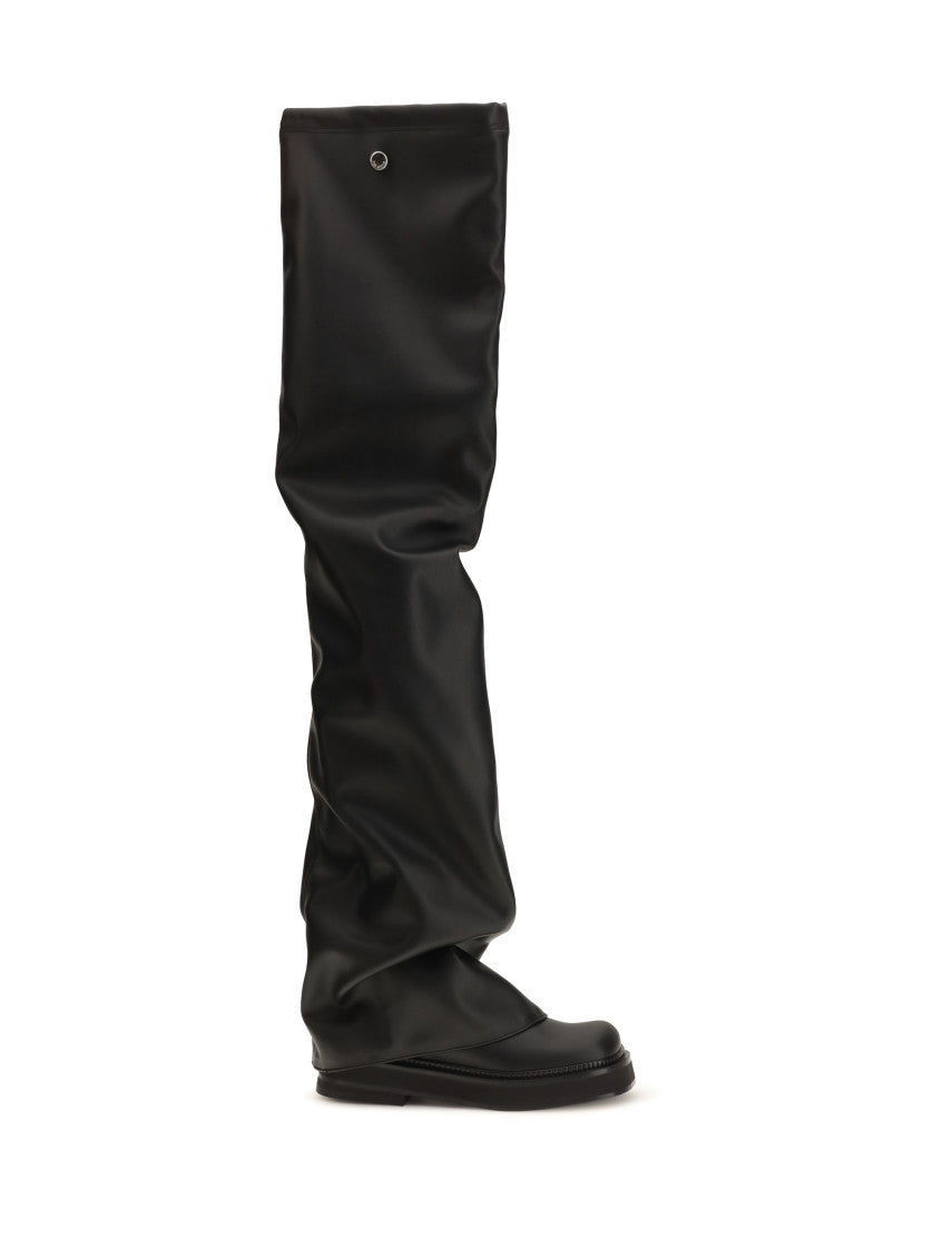 Black Robin Suede Boots 1