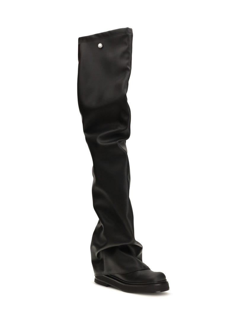 Black Robin Suede Boots 2