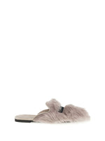 Grey Slip-on Sandals 1