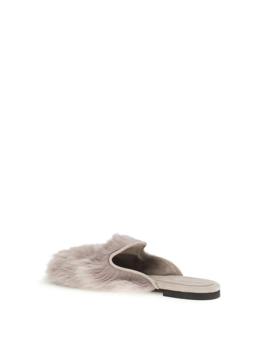 Grey Slip-on Sandals 3