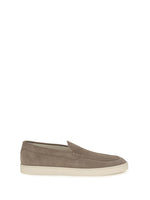 Grey Suede Loafers 1