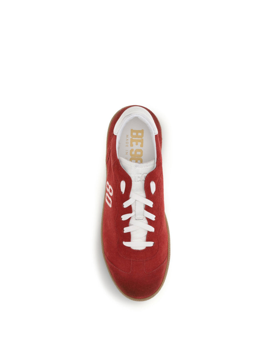 Red Harvard Sneakers 4