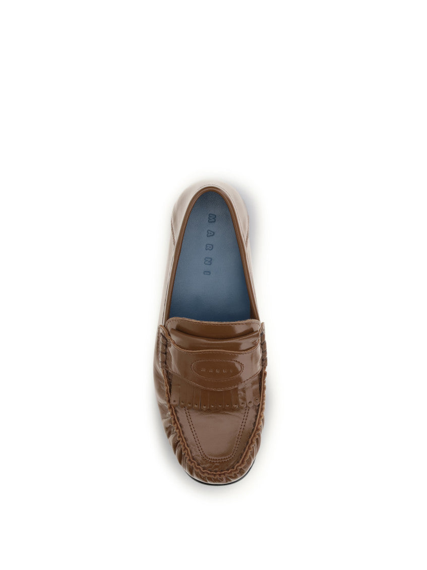 Brown Leather Loafers 4