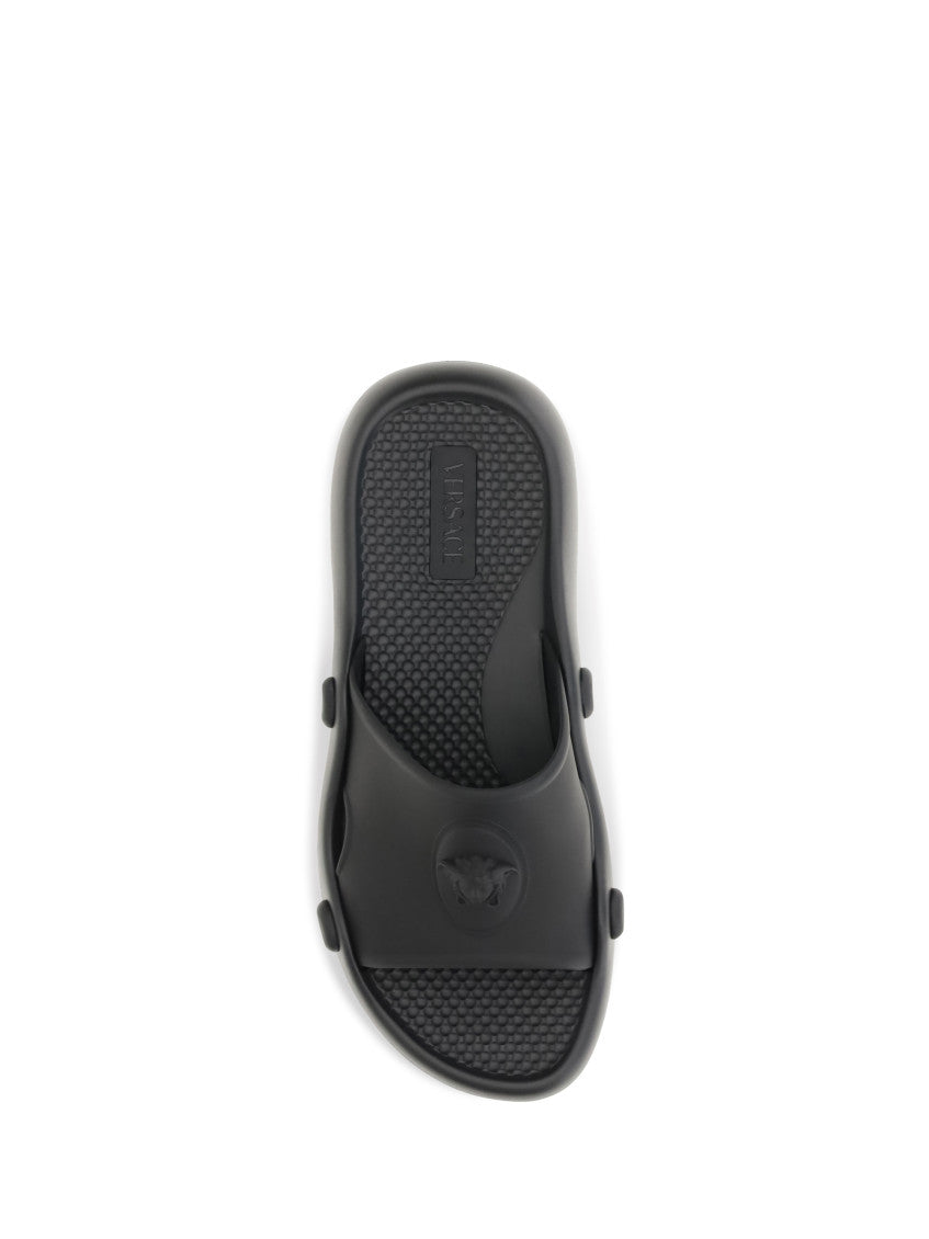 Black Rubber Slide 4