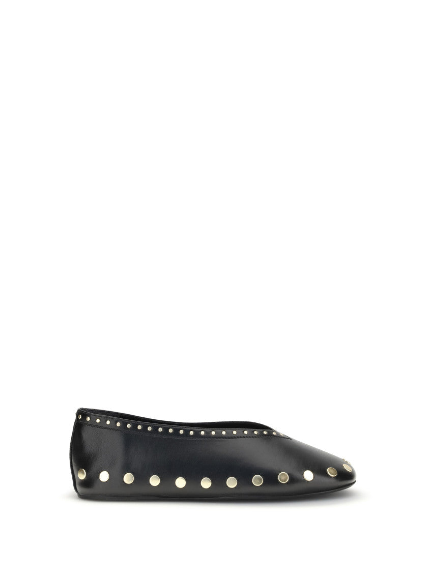 Black Jenny Ballet Flats 1